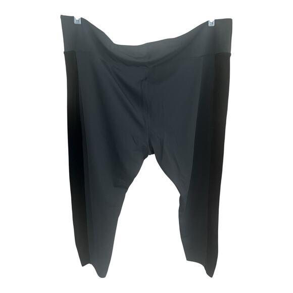 All Worthy Hunter McGrady Regular Velvet Side Stripe Legging Black. Size 3XP - Picture 4 of 10